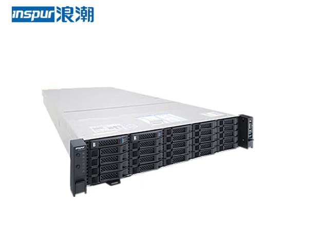 英明科貿商城-浪潮5270M6 2U機架式服務器 2*4314| 32G*4|480G*2+12T SATA*3|陣列|雙萬兆,雙千兆|550W*2